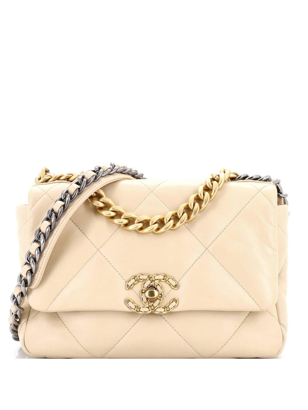Chanel 19 Flap Bag Quilted Leather #263616C48B